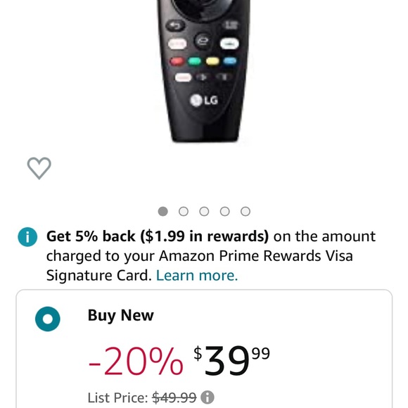 New LG Remote Magic Remote Control - Picture 3 of 5